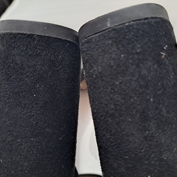 Jeffery Campbell Lindsey Black Suede Heels Size 6 - Picture 10 of 10